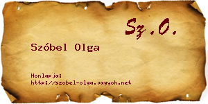 Szóbel Olga névjegykártya